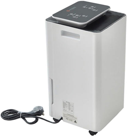 Air Purifying Dehumidifier 3-in-1 with 2.5L Tank – 10L/Day, Low Noise Energy Efficient Indoor Moisture Remover with Timer for Home Bedroom Bathroom
