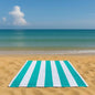 Sand Free Beach Towel Extra Large 100x200cm Kabana Stripe Quick Dry Microfibre Towel for Beach, Pool & Travel