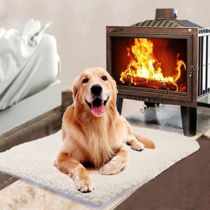 New Self Heating Pet Mat Bed Pet Blanket Ideal for Cats and Dogs Self Warming Blanket Cushion Ultra Soft Heated Pad Thermal Pet Mat Blanket