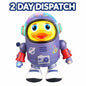Victoria mart Dancing Toy Space Duck Kids Music Toys Duck Light Singing For Kids 2 3 4 6 years Musical Instrument Plaything Electric Funny Toy Kids Christmas Gifts