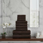 10 Pieces Premium Egyptian Cotton Towel Bale set Hotel Quality Face Hand & Bath Towels Soft & Absorbent 500GSM
