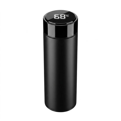 500ML Smart Vacuum Flask with LCD Temperature Display Stainless Steel Insulated Water Bottle Hot & Cold UK
