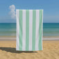 Sand Free Beach Towel Extra Large 100x200cm Kabana Stripe Quick Dry Microfibre Towel for Beach, Pool & Travel