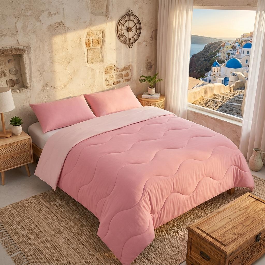 Coverless Duvet Set 10.5 Tog Reversible Quilted Bedding with Pillowcases Unicorn & Gamer Design Single Double Bed Set