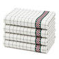 Cotton Waffle Weave Tea Towels Set of 4 Soft Absorbent Kitchen Towels for Drying Dishes and Cleaning