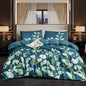Floral Duvet Cover Set 3 Piece Double & King Size Soft Microfiber Bedding Set with 2 Pillowcases Floral Bed Linen Quilt Cover UK