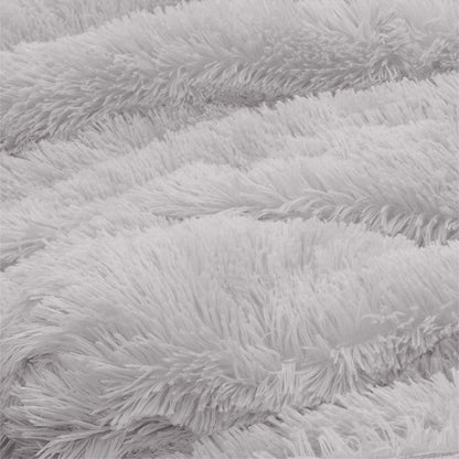 Cozy Snuggle & Cuddle Duvet Cover Set Soft Breathable Quilt Cover with Pillowcases for Winter Warm Bedding