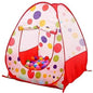 Kids Pop Up Play Tent with Carry Bag Foldable Indoor Outdoor Toddler Playhouse UV Sun Safe Ball Pit Toy Tent for Boys & Girls