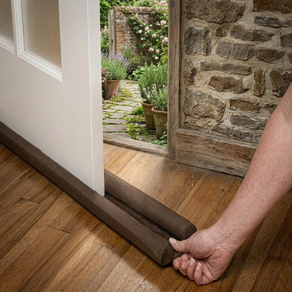 Dual Draft Door Guard Under Door Draught Excluder Door & Window Weather Strip Large Size