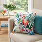 Waterproof Filled Outdoor Cushion 43x43cm Reversible Scatter Cushion Garden Patio Sofa Seat Cushion Indoor Outdoor Decorative Cushion