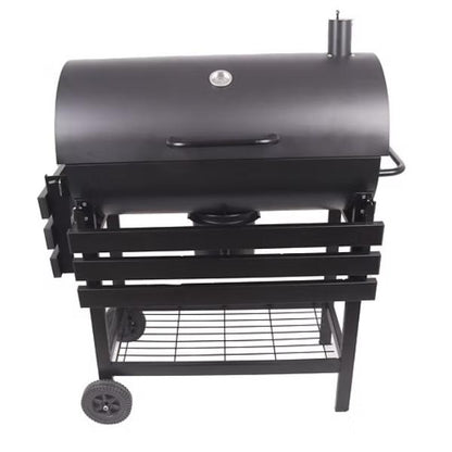 Premium Charcoal BBQ Grill with Rotisserie Spit Roaster – Outdoor Garden Barbecue Cooker for Parties, Camping & Summer Grilling UK