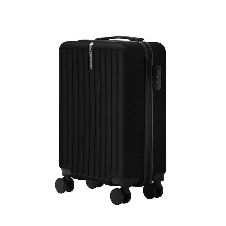 20 Inch Hard Shell Cabin Suitcase TSA Combination Lock 8 Spinner Wheels Side Hook 35L