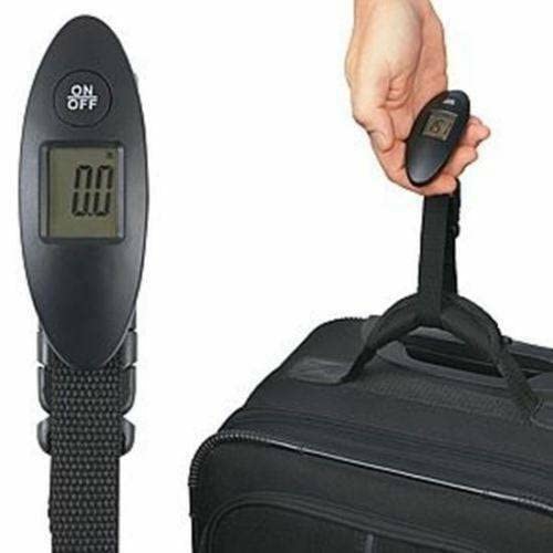 Portable Digital Luggage Scale 40kg Travel Weight Scale with LCD Display Tare Function & Auto Off for Suitcases and Bags