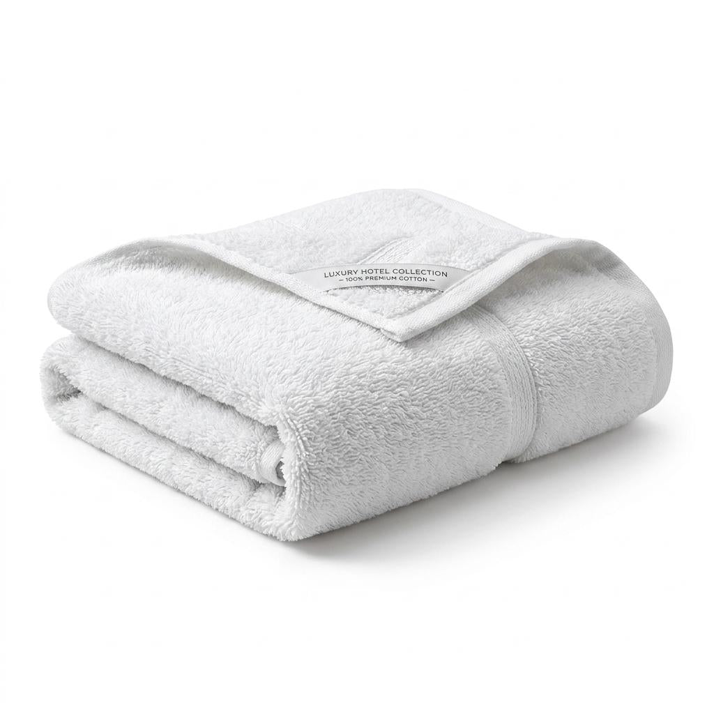 2PC Cotton Bath Towel 500GSM 70x130cm Soft Absorbent Quick Dry Large Towel for Bathroom Home Spa Hotel