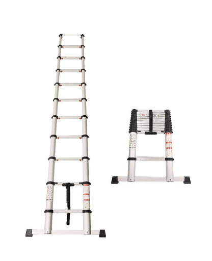 Multi Purpose Use Loft Roof Ladder Folding Telescopic Ladder Extendable Steps Uk