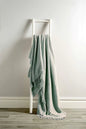 Knitted Throw 100% Cotton Blanket Perfect for Snuggling On Sofa Bed Soft Warm & Irresistibly Chic Blankets Throw