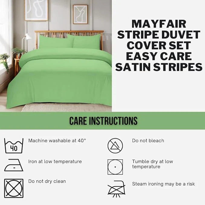 Plain Bedding Duvet Covers stripe Bed Sets Single Double King Size Quilt Covers