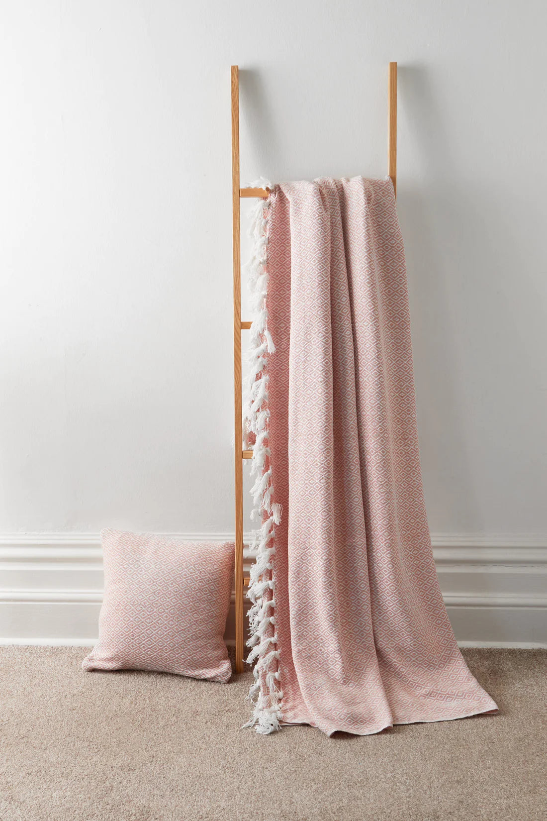 Pure Cotton Throws Luxury Blanket 100% Cotton Throw Blankets for Ultimate Comfort on Sofa or Bed