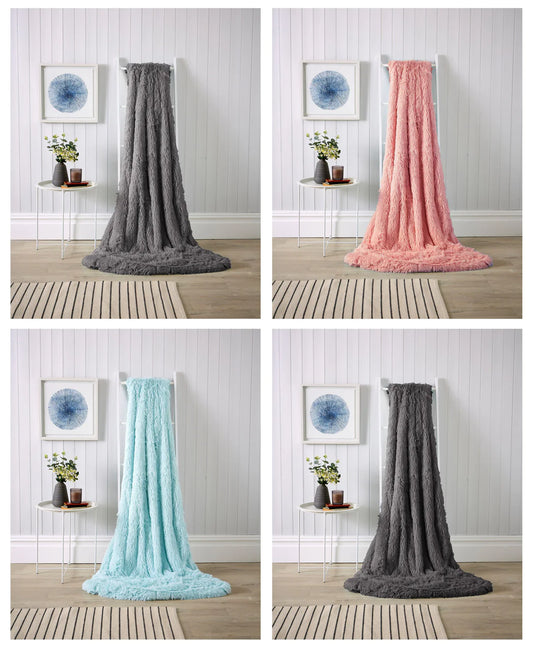 Adults Throws Blankets Summer Season Twin Size Snuggle & Cuddle Luxury Warm Fluffy Huggable